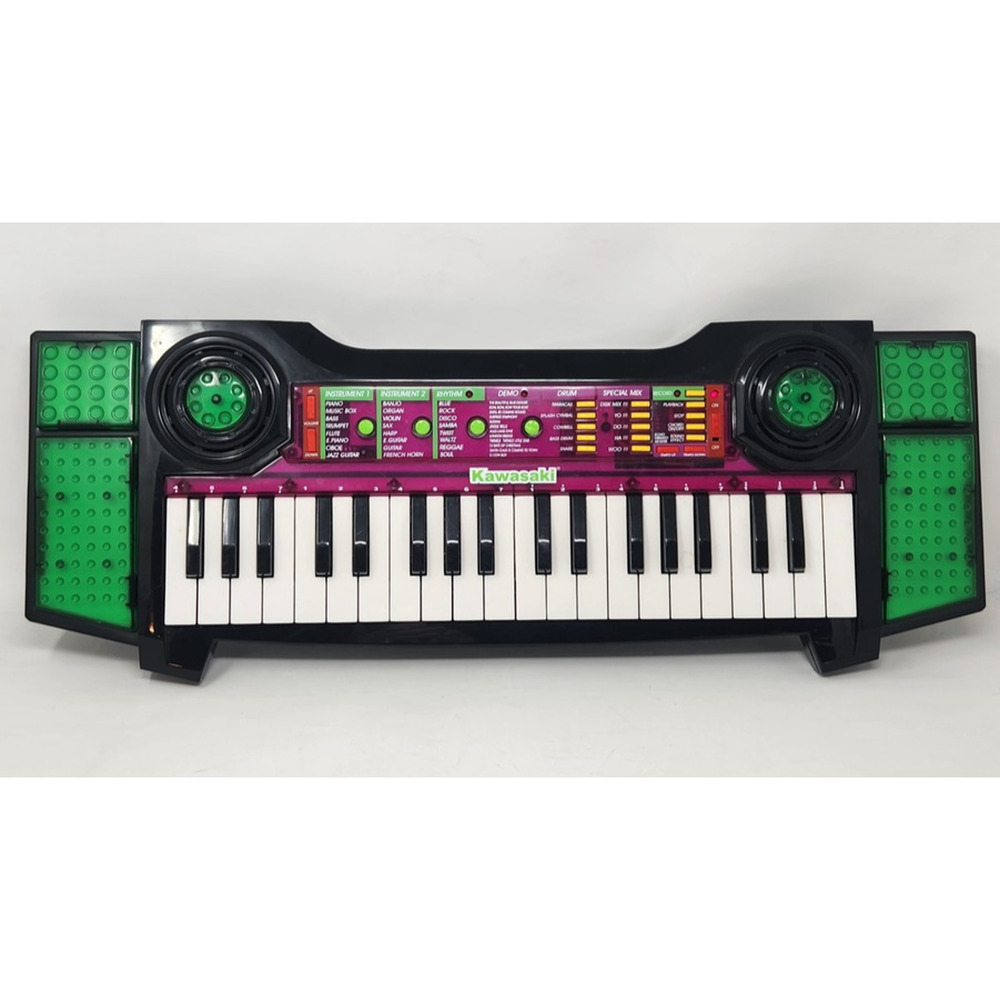 Vintage Kawasaki 37-Key Electronic Keyboard Kids Toy Battery Operated